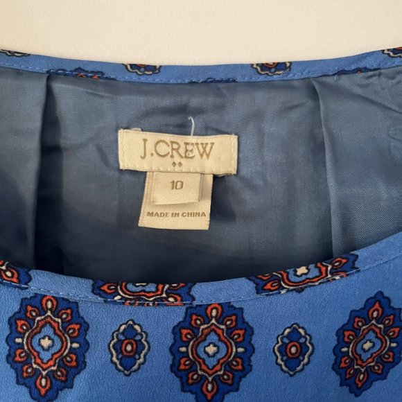 J. CREW TULIP HEM DRESS, SIZE 10 - Picture 2 of 4